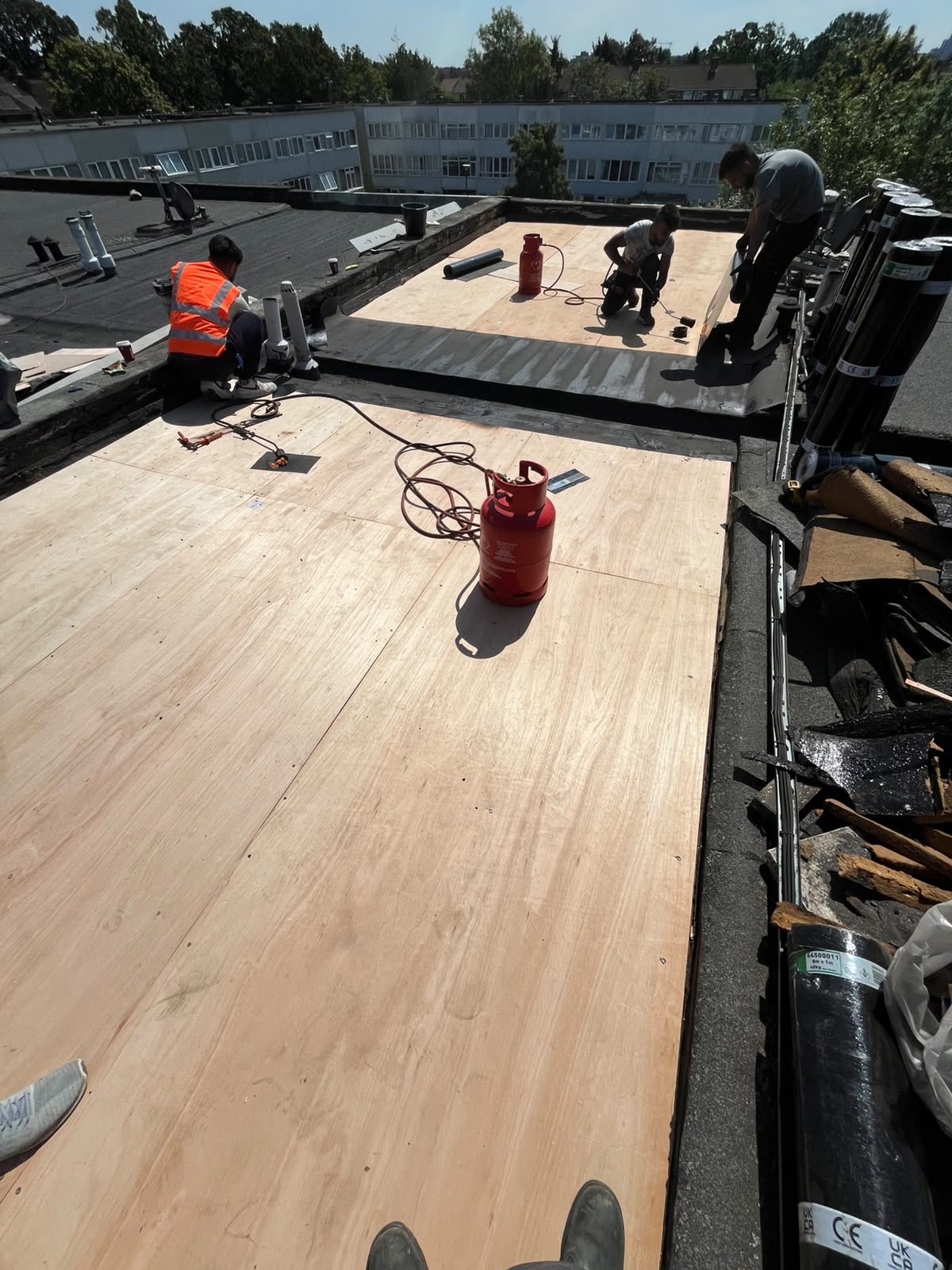 Past roof repair 11